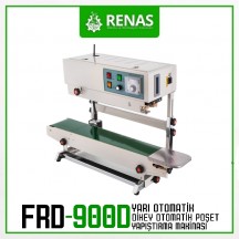 FRD-900D - Dikey Seri Poşet Ağzı Yapıştırma Makinası