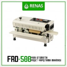 FRD-500  Seri Poşet Ağzı Yapıştırma Makinası