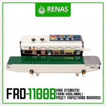 FRD-1100B - Boyalı Gövde Tarih Kodlamalı Otomatik Poşet Ağzı Yapıştırma Makinası