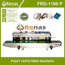 FRD-1100P - Paslanmaz Gövde Seri Poşet Ağzı Yapıştırma Makinası