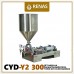 CYD-Y2 300 - Yarı Otomatik 2 Nozullu Sıvı Dolum Makinası - 20-300ml