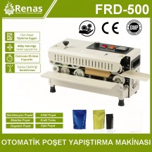 FRD-500  Seri Poşet Ağzı Yapıştırma Makinası