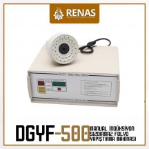 DGYF-500 - Manuel İndüksiyonlu Folyo Yapıştırma Makinası - 20-100mm