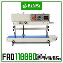 FRD-1100BD - Dikey Tarih Kodlamalı Seri Poşet Ağzı Yapıştırma Makinası