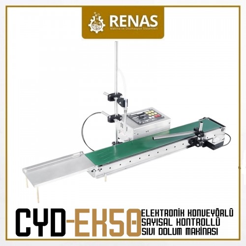 CYD-EK50 - Conveyor Industrial Electronic Liquid Filling Machine - 5ml-1000ml