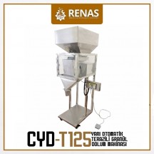 CYD-T125 Semi Automatic Industrial Weighing Filling Machine - 10-25000gr