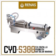 CYD-S300 - Endüstriyel Yarı Otomatik Sıvı Dolum Makinası - 20-300ml