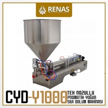 CYD-Y1000 - Tek Nozullu Yoğun Sıvı Dolum Makinası  100-1000ml