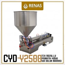 CYD-Y2500 - Tek Nozullu Yoğun Sıvı Dolum Makinası  300-2500ml