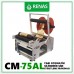 CM-75 AL  Yarı Otomatik Silindirik Şişe Etiketleme Makinası