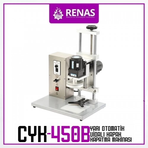 CYK-450B Yarı Otomatik Kapak Kapatma Makinası