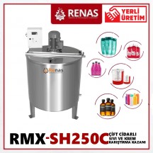 RMX-SH250C - Double Walled Cream and Liquid Mixing Boiler - 250 Litre