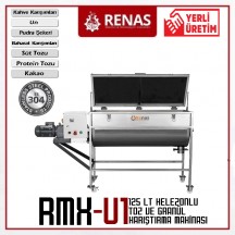 RMX-U1 - U Tipi Granül ve Toz Karıştırıcı 125 Litre