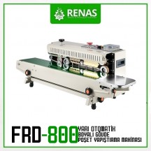 FR-800 - Sanayi Tipi Otomatik Poşet Yapıştırma Makinası