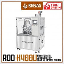 ROD-K400U - Ultrasonic Industrial Cream Tube Filling and Sealing Machine