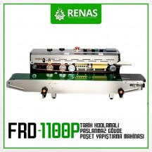 FRD-1100P - Paslanmaz Gövde Seri Poşet Ağzı Yapıştırma Makinası