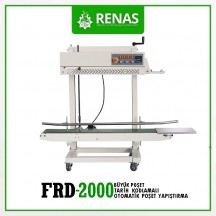 FRD-2000 - Dikey Tarih Kodlamalı Seri Büyük Poşet Yapıştırma Makinası