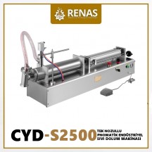 CYD-S2500 - Tek Kafalı Sıvı Dolum Makinası - 300-2500ml