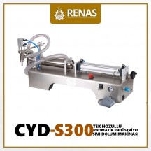 CYD-S300 - Endüstriyel Yarı Otomatik Sıvı Dolum Makinası - 20-300ml