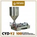 CYD-Y2-100 - Yarı Otomatik 2 Nozullu Sıvı Dolum Makinası - 10-100ml