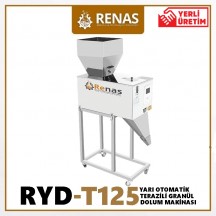 RYD-T125 - Yarı Otomatik Terazili Toz ve Granül Dolum Makinası - 50-2500gr