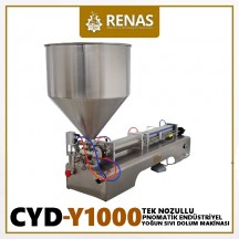 CYD-Y1000 - Tek Nozullu Yoğun Sıvı Dolum Makinası  100-1000ml